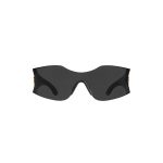 Hourglass Mask Sunglasses in Black